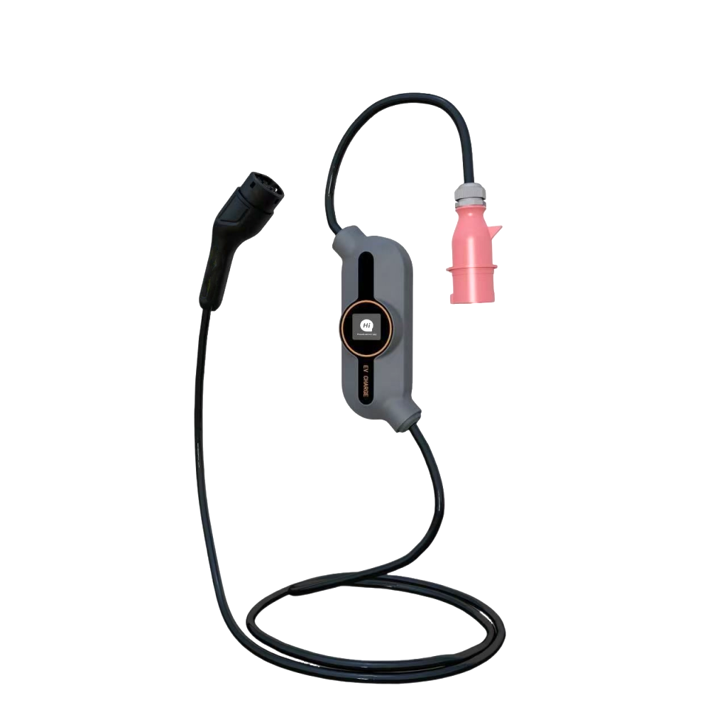 16A 32A Portable Mode 2 EV Charger 11-22kW